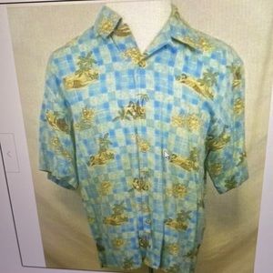 Joe Martin Men’s L Casual Tropical Shirt
